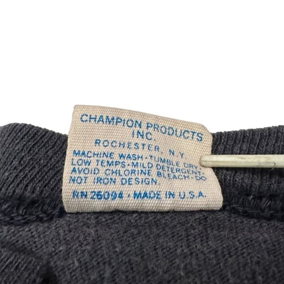 Vintage Harley Davidson Single Stitch Black TShirt Champion XL Gainesville FL - Picture 9 of 12